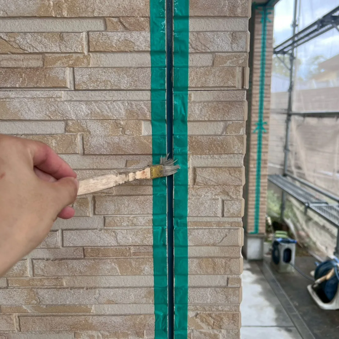 🏠【奈良県・外壁塗装工事・外壁目地のコーキング打ち替え工事】