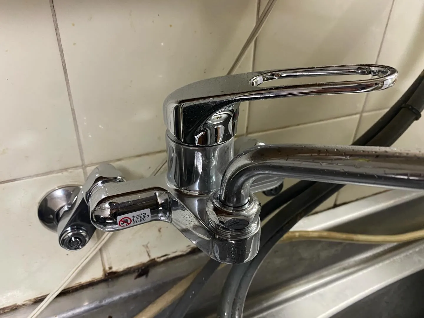 【大阪市住吉区|キッチン水栓交換工事】