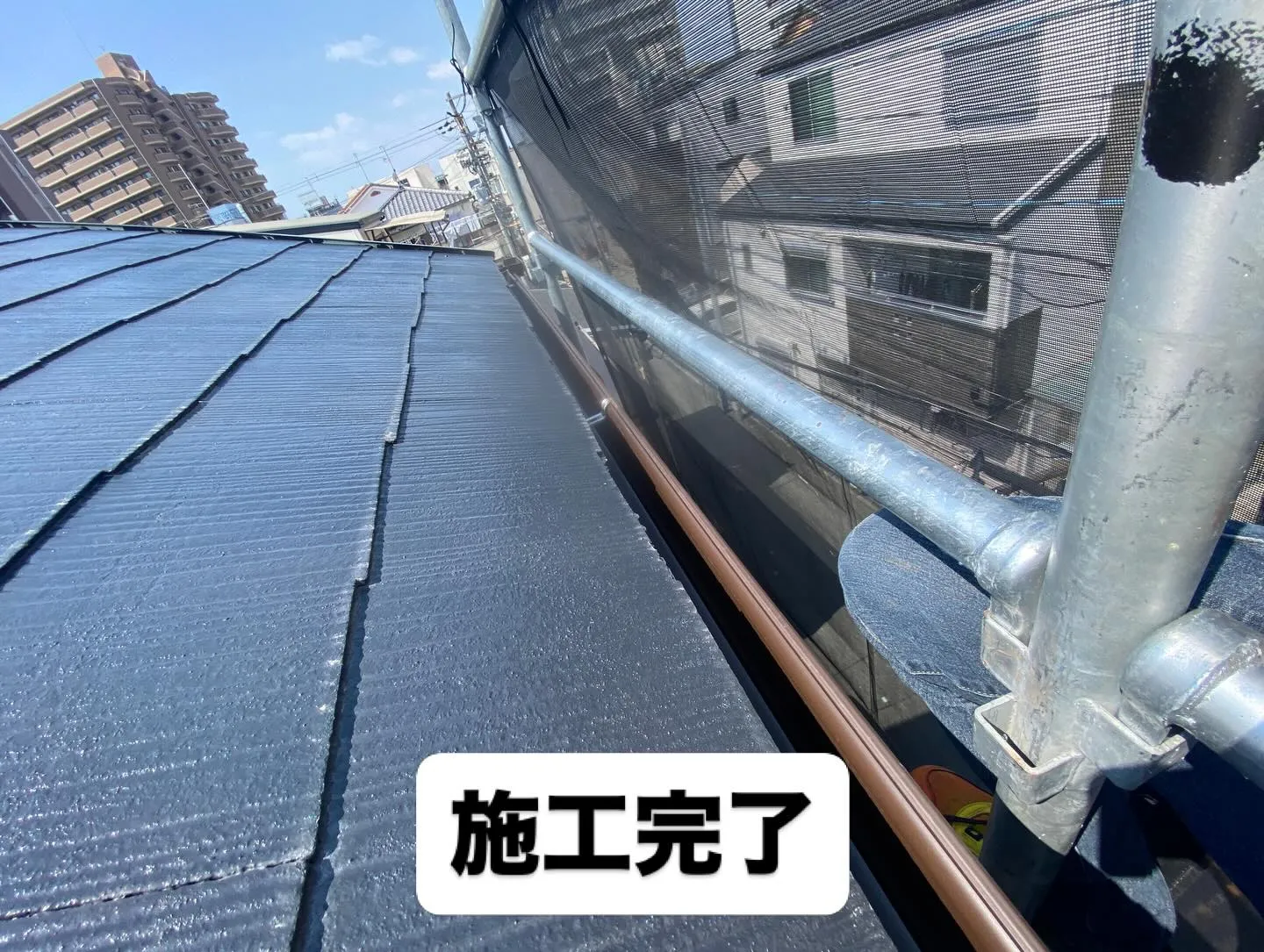 【大阪市住之江区】雨漏り・樋の詰まりを解消!軒樋(雨樋)交換...